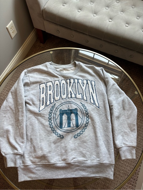 Tops - Grey Brooklyn Sweatshirt